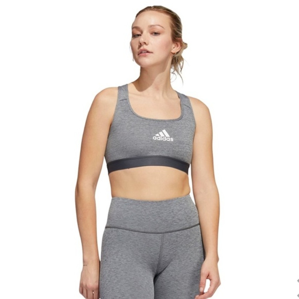 ADIDAS Powerreact Training Medium-Support Bra - Picture 2 of 9